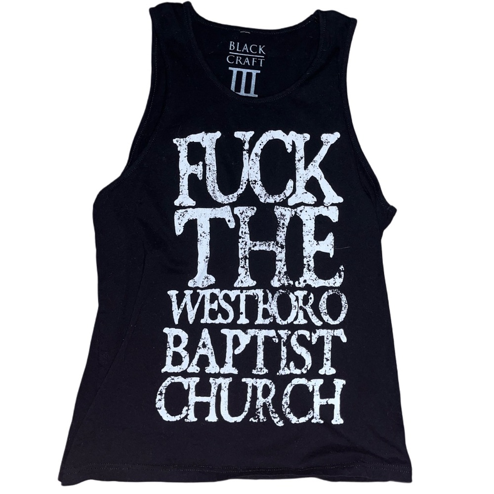 Blackcraft Cult “F*ck the Westboro Baptist Church” Tank-Top